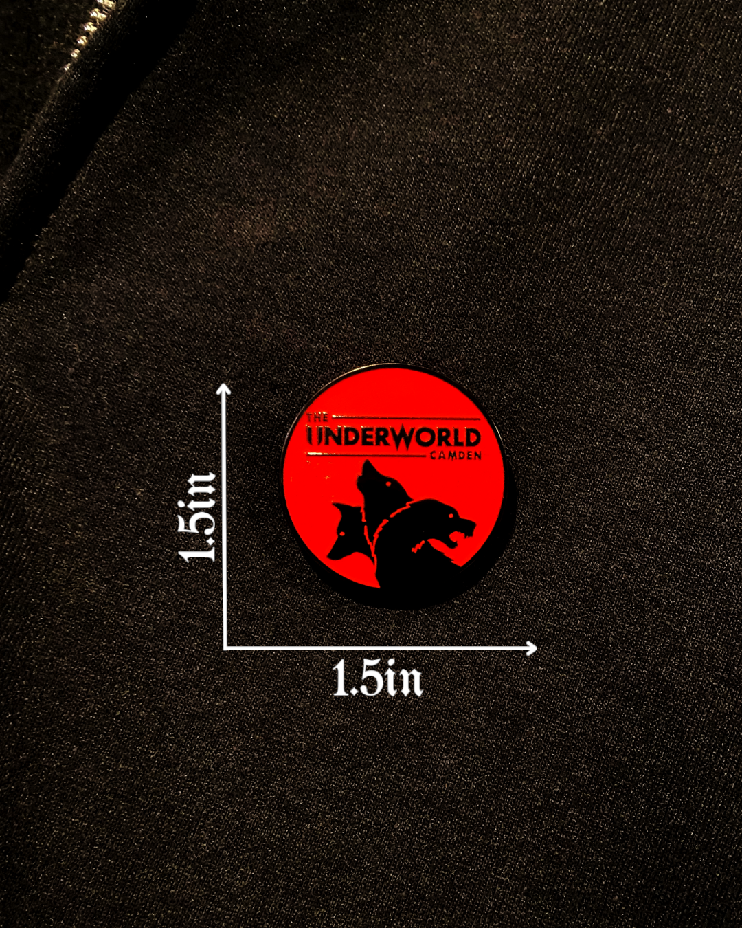 The Underworld Cerberus Pin Badge