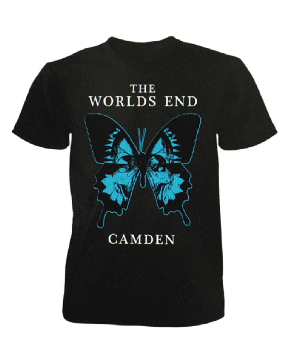 Worlds End Camden, Skull Butterfly t-shirt